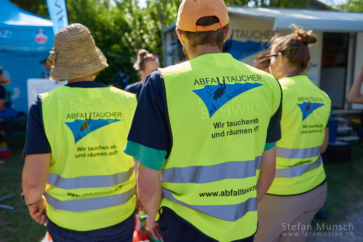 Abfalltaucher unterwegs in Steckborn