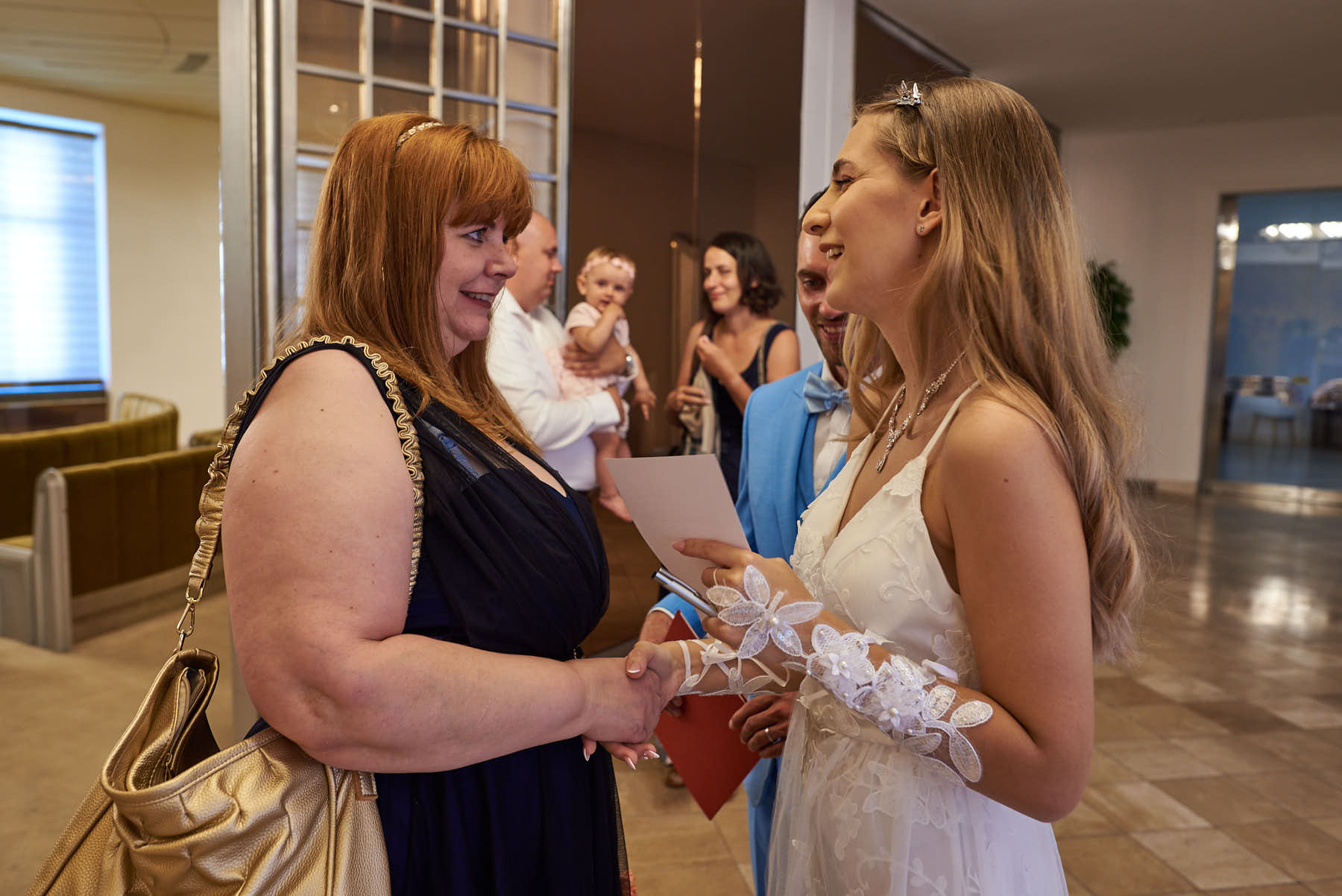 Lindas Mutter Barbara und Linda | Linda's mother Barbara and Linda