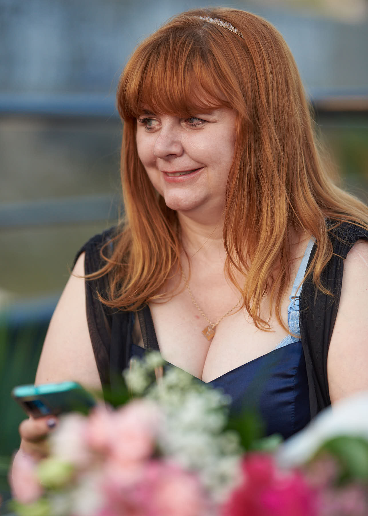 Lindas Mutter Barbara | Linda's mother Barbara