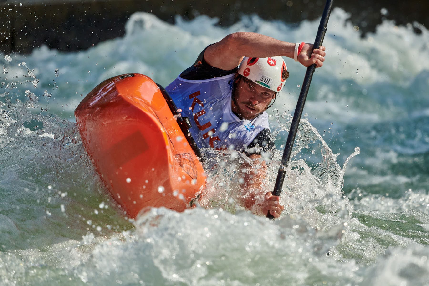 Sportfotografie Kanu Slalom Augsburg